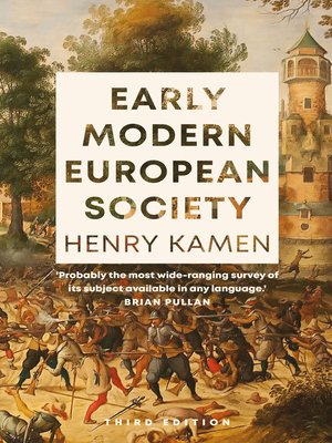 cover image of Early Modern European Society